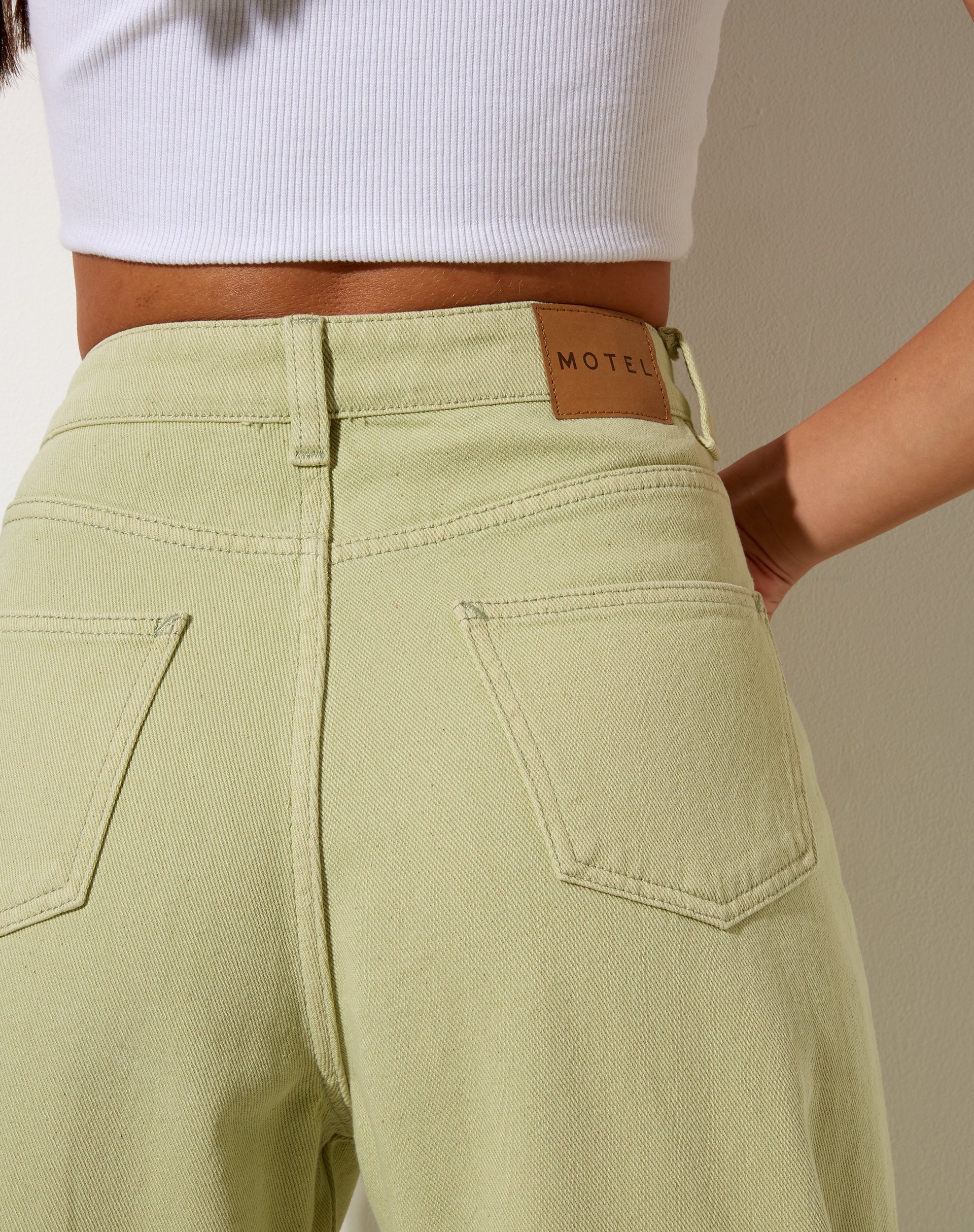 Afbeelding van Parallel Jeans in Sage