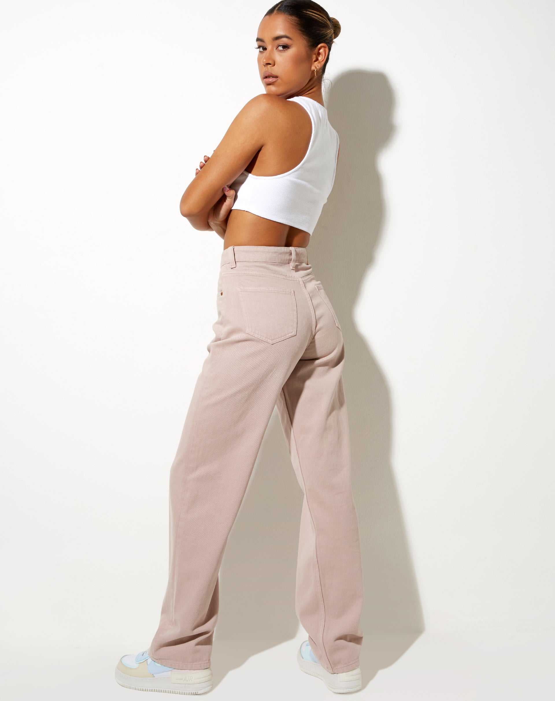 Afbeelding van Parallel Jeans in Washed Lilac