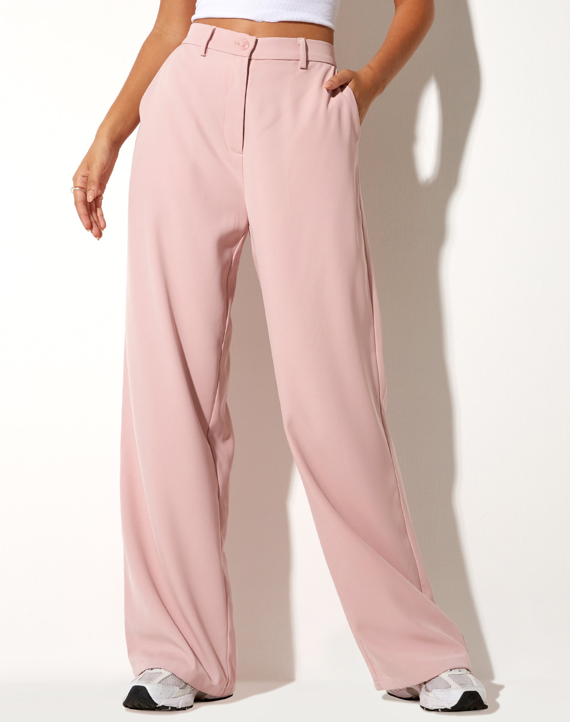 Image of Abba Trouser in Soft Pink