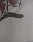 Dark Grey with Burgundy Lily