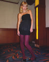 Image of Ardeola Oversized Bow Mini Tailored Dress in Black