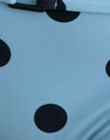  Blue with Polka Space Black and Belt