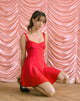 Image of Audra Mini Dress in Red