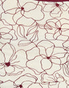  Line Flower Cream