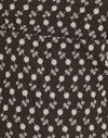 Floral Broderie Brown