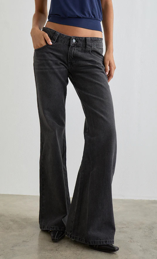 Bell Bottom Low Rise Flare