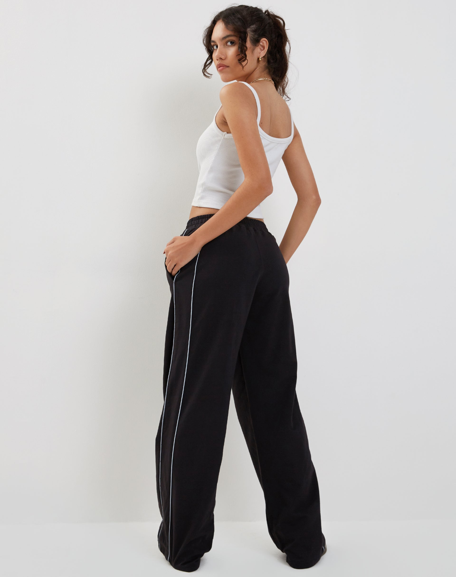 Wide leg jogger trousers new arrivals