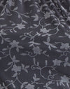 Pretty Petal Flock Dark Grey