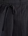Black Pinstripe