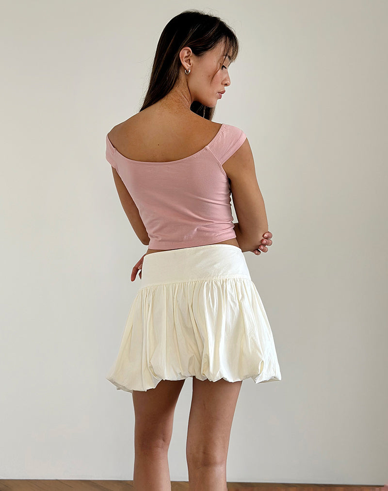 Image of Cania Corset Top in Pink Lady