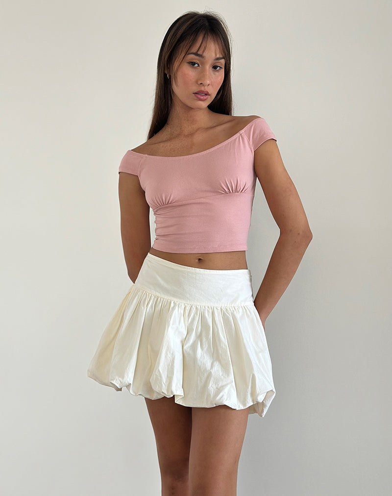 Cania Corset Top in Pink Lady