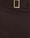 Cotton Twill Bitter Chocolate