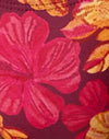 Sketchy Hibiscus Burgundy