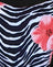 Encuadernación de contraste Cebra Floral