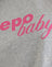 Mélange gris avec motif « Nepo Baby »