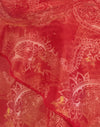 Tonal Paisley Red