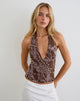 Image of Corsita Top in Moonlit Blossom Brown