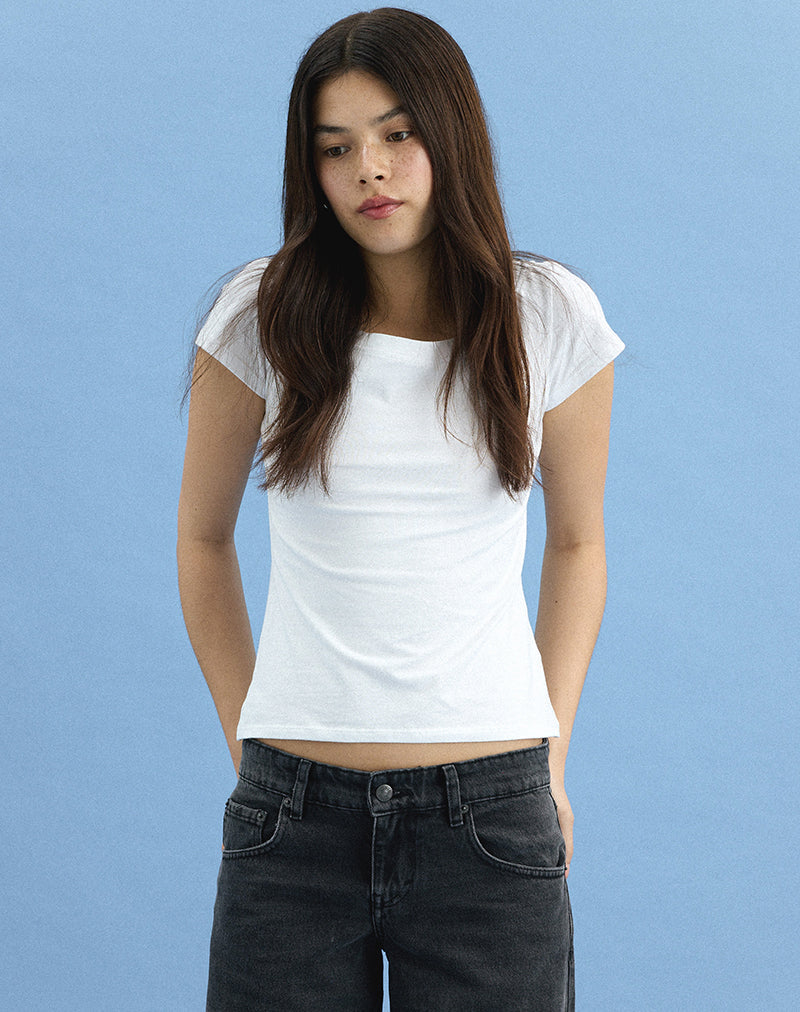 Dadio Top in Weiß