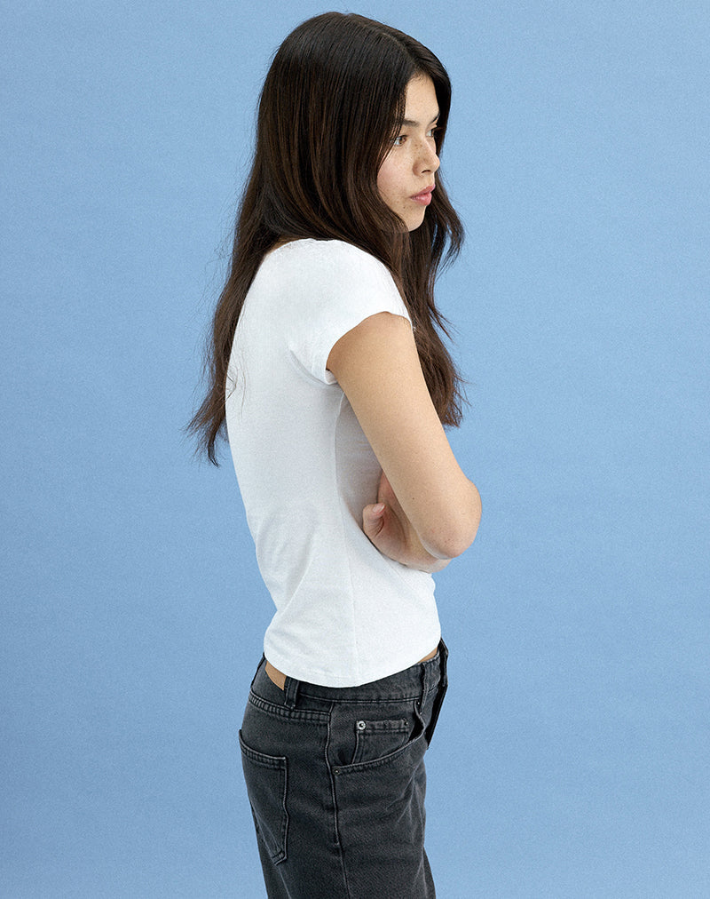 Image of Dadio Top in White