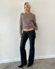 Image of Low Rise Bootcut Jeans in Indigo