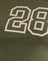 Rayon-Jersey mit Traubenmotiv und „28”-Grafik