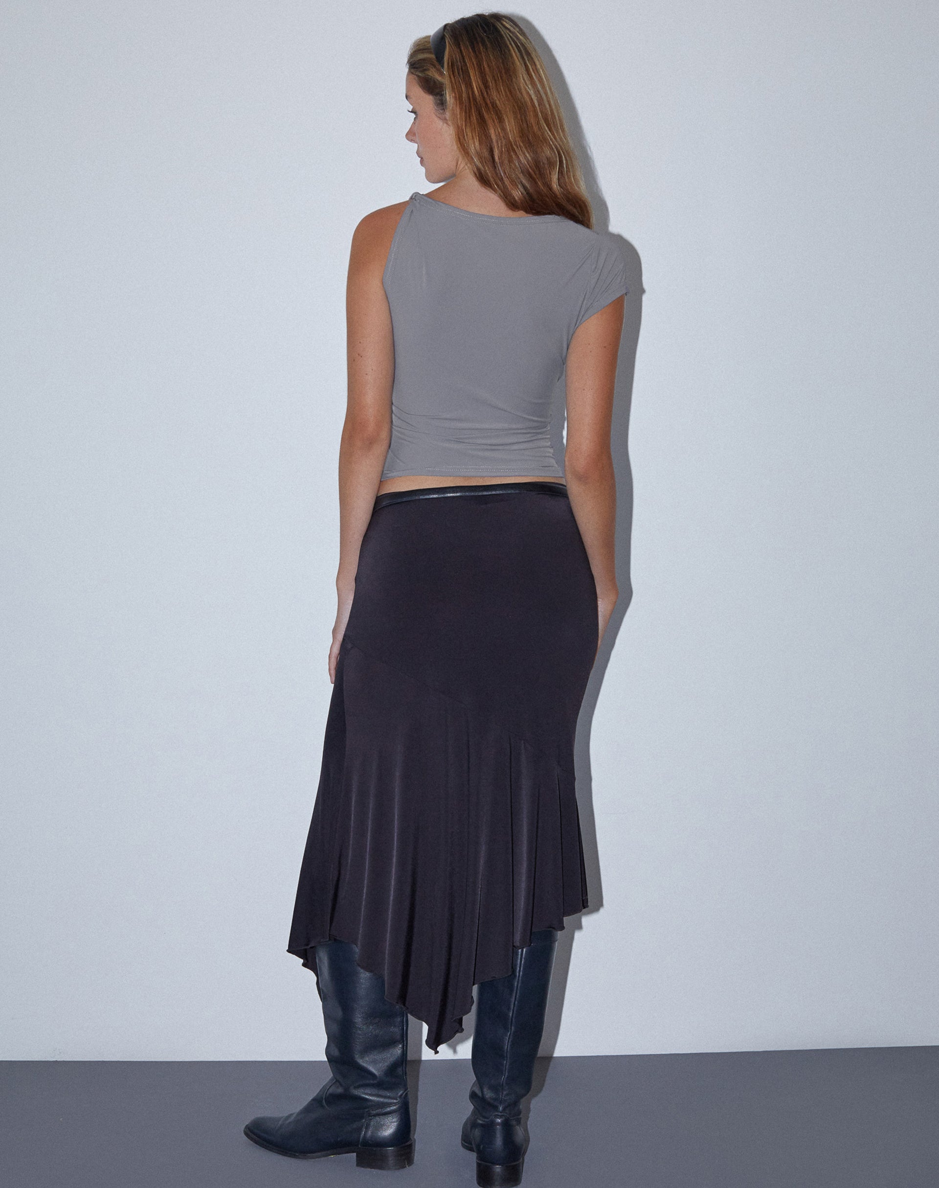 Image of Dannas Asymmetric Top in Grey