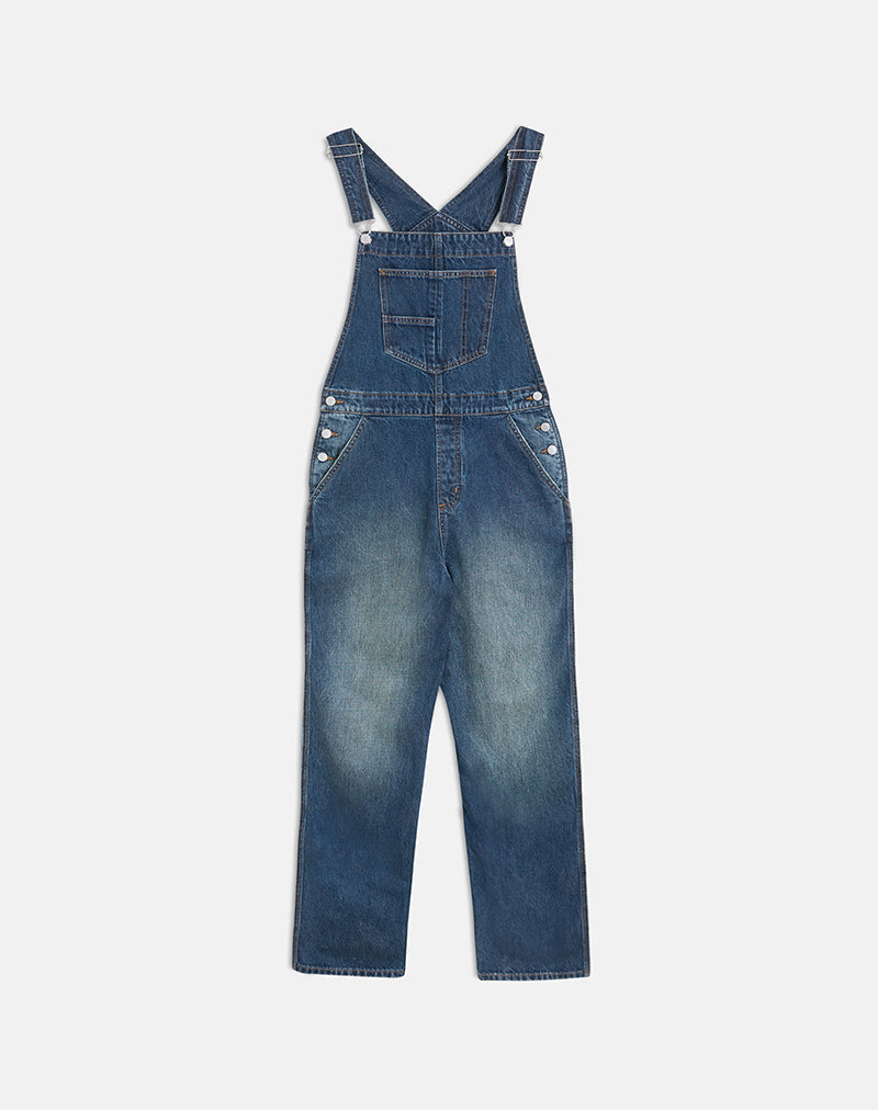 Blue Tint Denim | Dungaree – motelrocks-com-eur