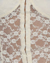 Ivory Canina Rose Lace