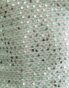 Sequin Knit Aqua Blue