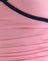 Ballet Pink with Navy Binding