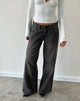 Image of Roomy Extra Wide Low Rise Jeans in Washed Black Grey