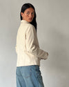 Image of Enid Jacket in PU Ivory