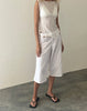 Image of Saomy Longline Shorts in White