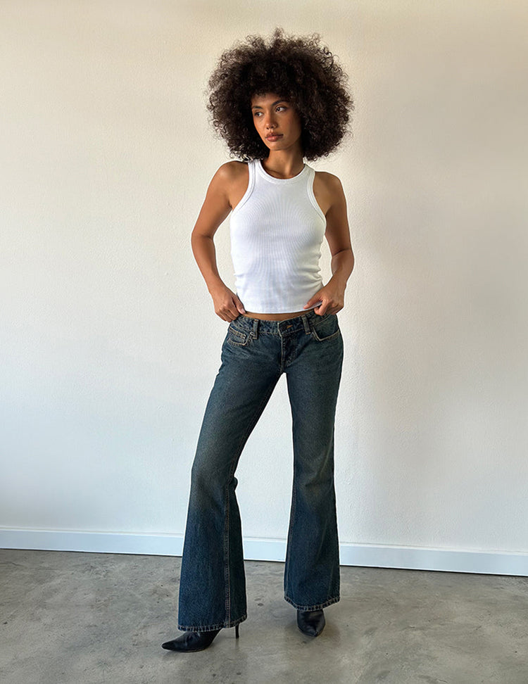 FLARED JEANS