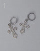 Image of Gaia Cross Earrings by Gemini Jewels