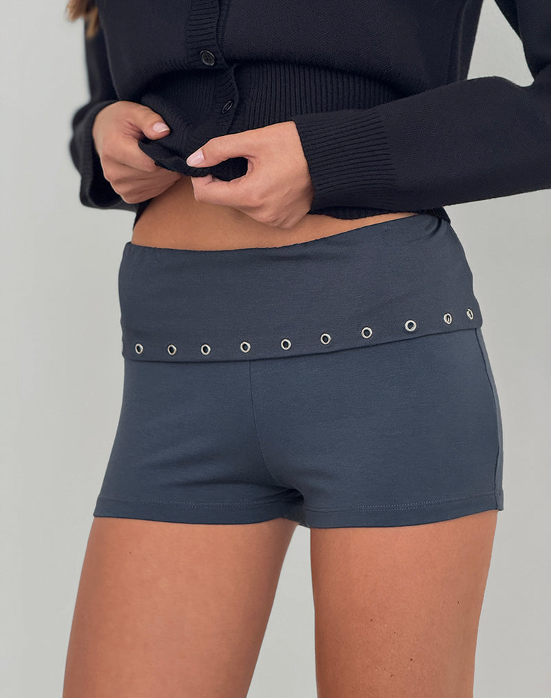 Image of Gojo Short in Jersey Ocean Storm with Eyelets