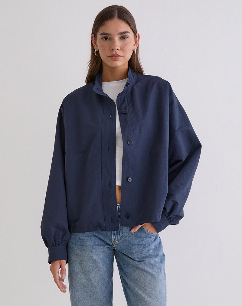 Gopala Jacket in Navy