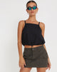 image of Gret Crop Top in Black