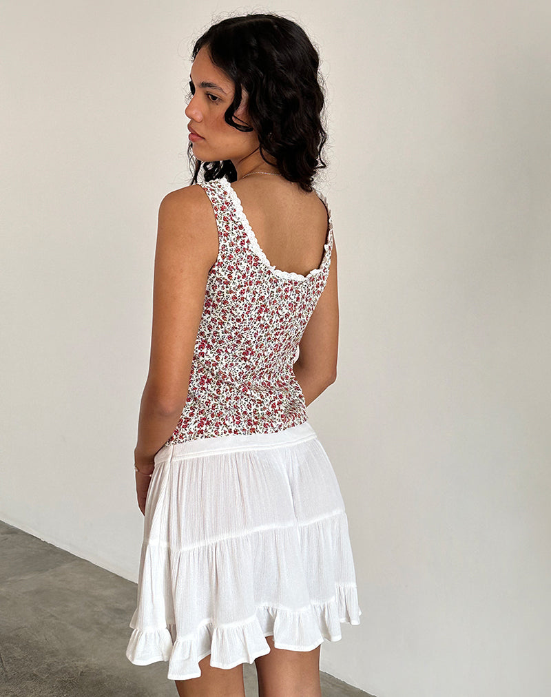 Image of Grodita Vest Top in Pretty Ditsy