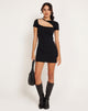 image of GWENIFER DRESS BLACK