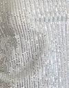 Silver Chrome Drape Mini Sequin