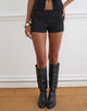 Image of Janei Hot Pants in Tailoring Black