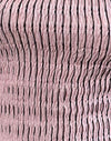 Stripe Textured Mesh Soft Pink