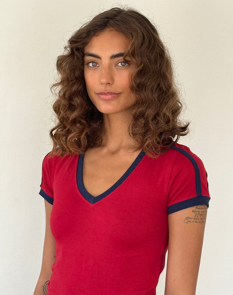 Adrenalin Red Baby Tee | Izolde – motelrocks-com-eur
