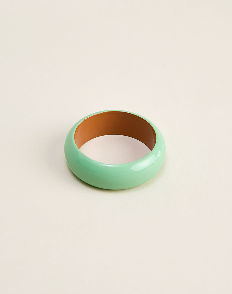 Jade Wooden Bangle