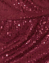 Gauzy Sequin Red