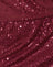 Gauzy Sequin Red