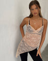 Image of Kacha Cami Top in Blush Lace