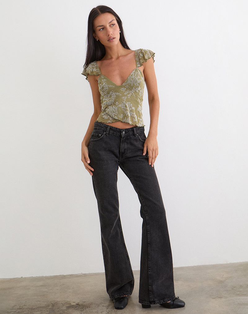 Imagen de Karaji Top en Moss Petal Olive