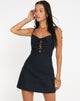 image of Kinasih Mini Dress in Black